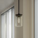 Crosby 1 Light 6 inch Black Mini Pendant Ceiling Light